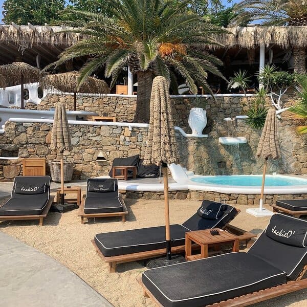 10 Best Beach Clubs You Have To Visit In Mykonos, Greece 5 jackieo beach club, mykonos, best beach clubs in greece